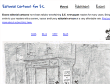 Tablet Screenshot of bccartoons.com